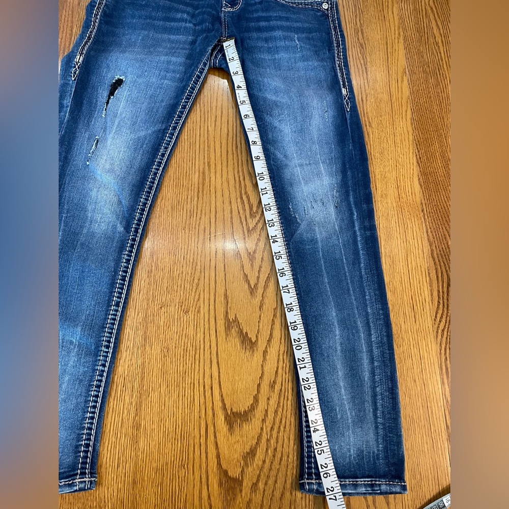 👖Rock Revival Size 26 Celinda Skinny Ankle Med Wash Jeans - Picture 10 of 16